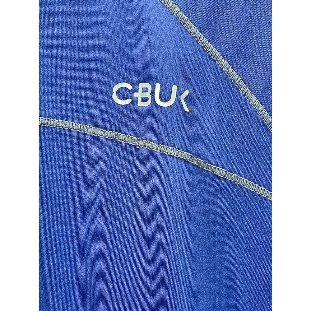 Cutter & Buck Golf Polo Shirt Men's X Large Blue Short‎ Sleeve 342 XL C-Buk